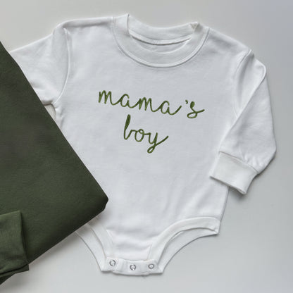 Mama & Mama’s Boy Matching Set | Mother Son Outfits