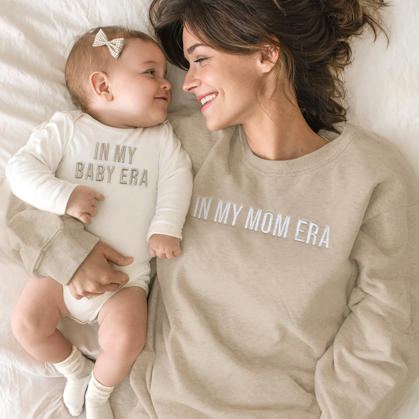 In My Mom Era and In My Baby Era Mommy and Me Outfits
