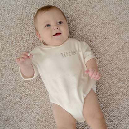 Mother & Little Matching Shirts | Neutral Mommy and Me Outfit