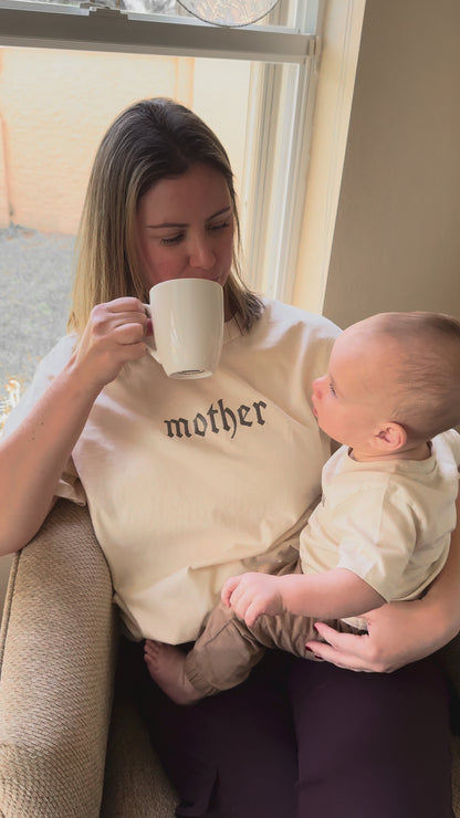 Mother & Mini Gothic Matching Shirts