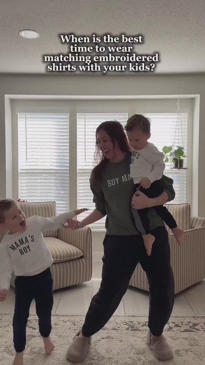 Boy Mama & Mama’s Boy Matching Outfits