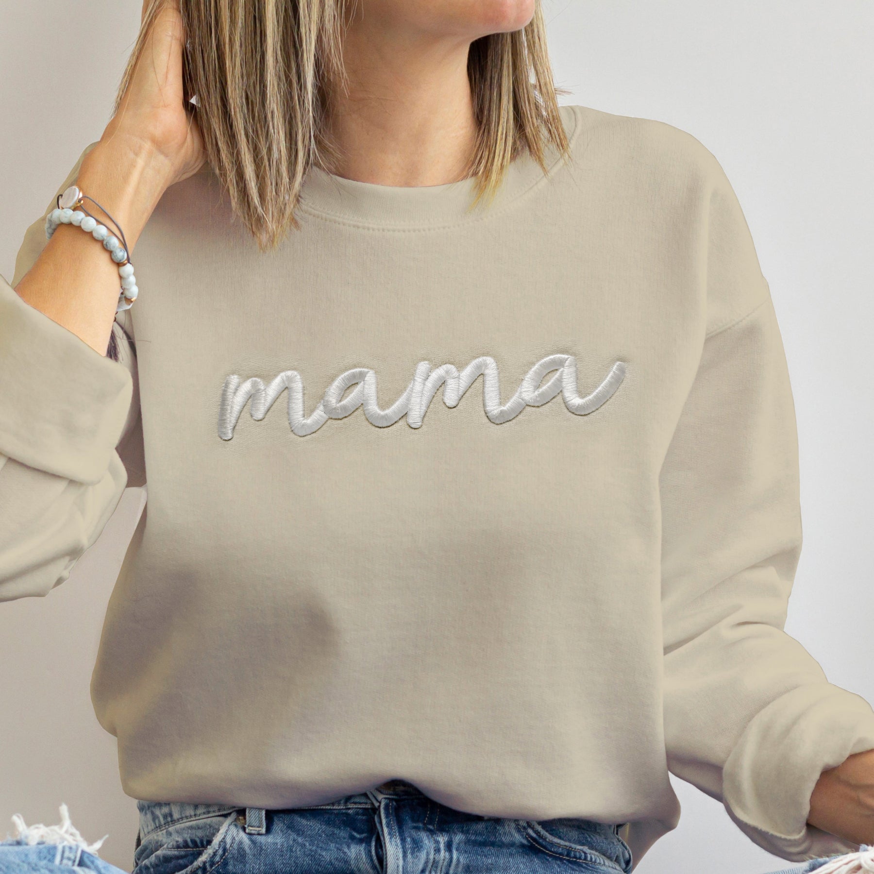 custom personalized sweatshirt for moms, mommy and me matching outfits, mama and mini matching outfits, mom and daughter matching, mother daughter outfits