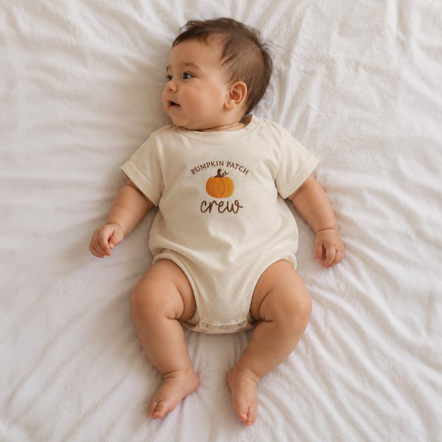 Pumpkin Patch Crew Embroidered Matching Family Shirts | Fall Family Tees