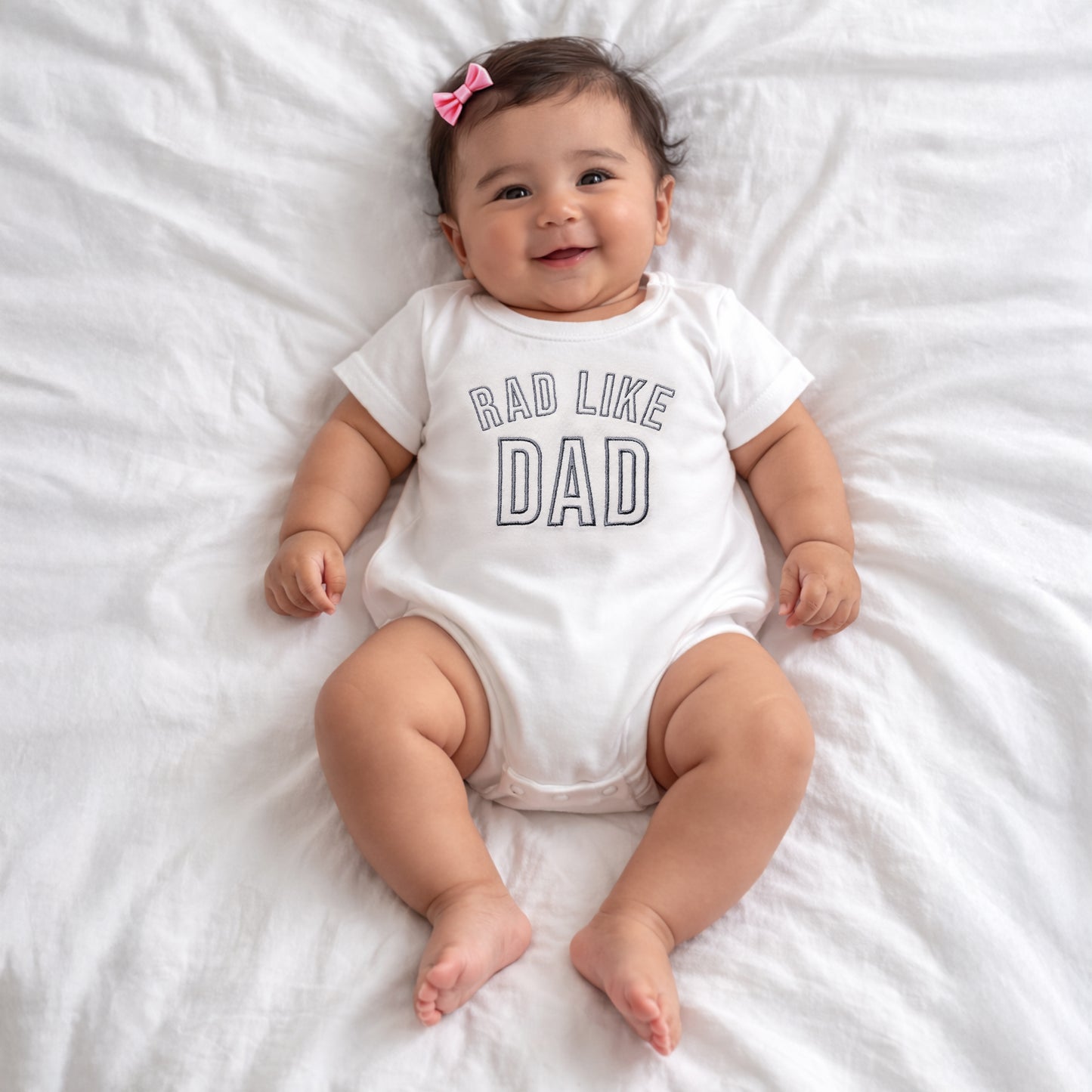 Embroidered Rad Dad & Rad Like Dad Matching Set