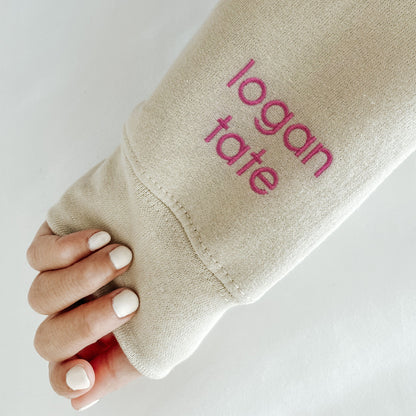 Sleeve Embroidery Add-On