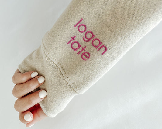 Sleeve Embroidery Add-On