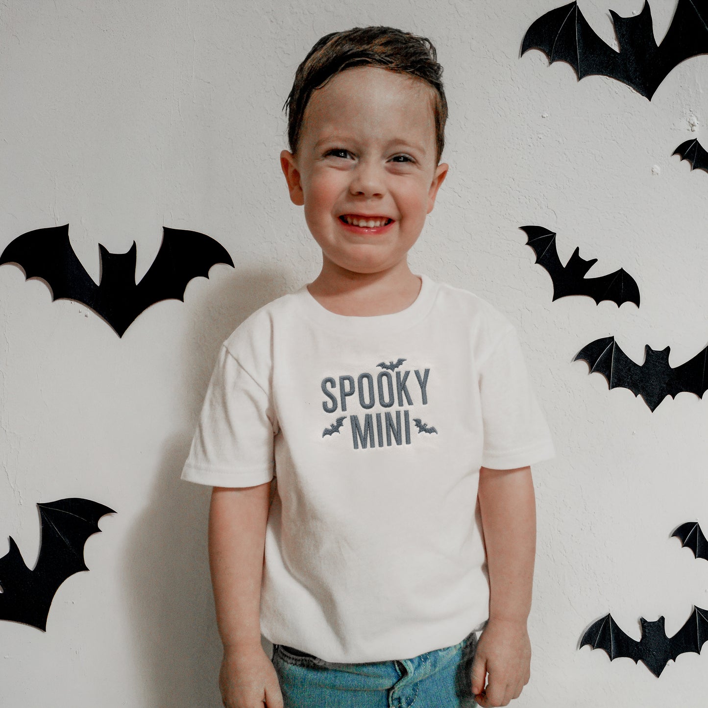 Embroidered Family Matching Halloween Shirts | Spooky Mama, Spooky Dad & Spooky Mini Matching Shirts
