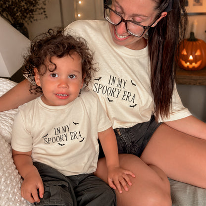 In My Spooky Era Matching Family Shirts | Embroidered Halloween Family Tees