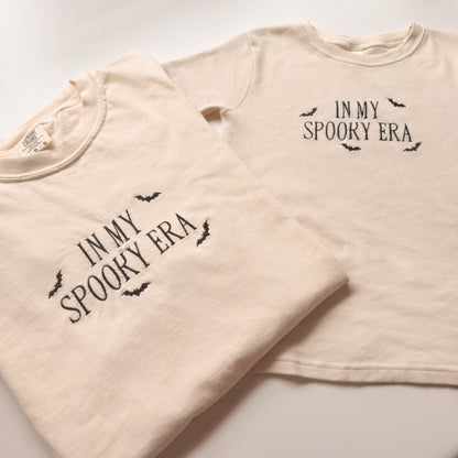 In My Spooky Era Matching Family Shirts | Embroidered Halloween Family Tees