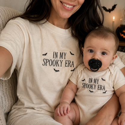 In My Spooky Era Matching Family Shirts | Embroidered Halloween Family Tees