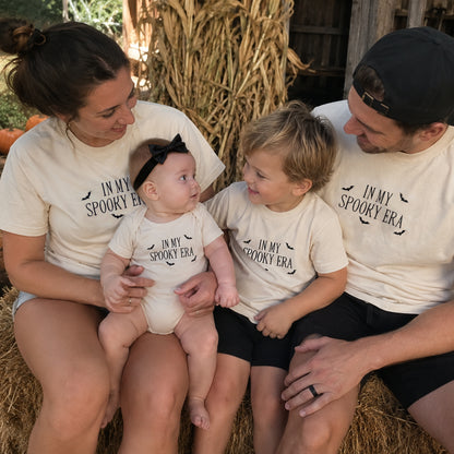 In My Spooky Era Matching Family Shirts | Embroidered Halloween Family Tees