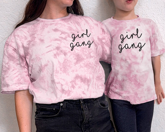 Girl Gang Shirts | Custom Tie Dye T-Shirts and Bodysuits